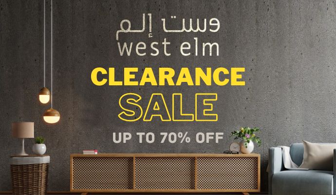 westelm clearance sale